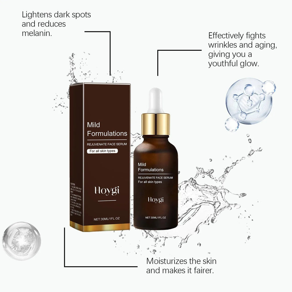 30ml facial skin care essence bottle with hyaluronic acid, collagen and vitamin C