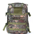 Camouflage outdoor waterproof rucksack Oxford cloth air pillow belt 30x15x46cm capacity below 20L male backpack