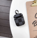 Grid pattern hard shell iPhone XS Max case with anti-lost hook attachment