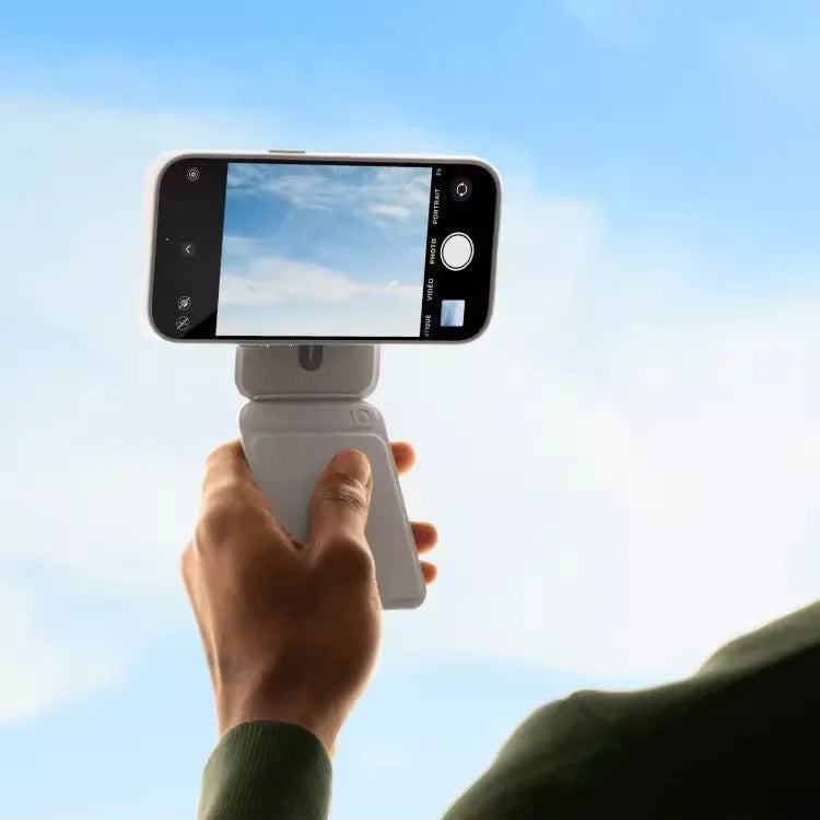 Black magnetic mobile phone holder case showing front view with dimensions 96.5mm by 63.5mm.