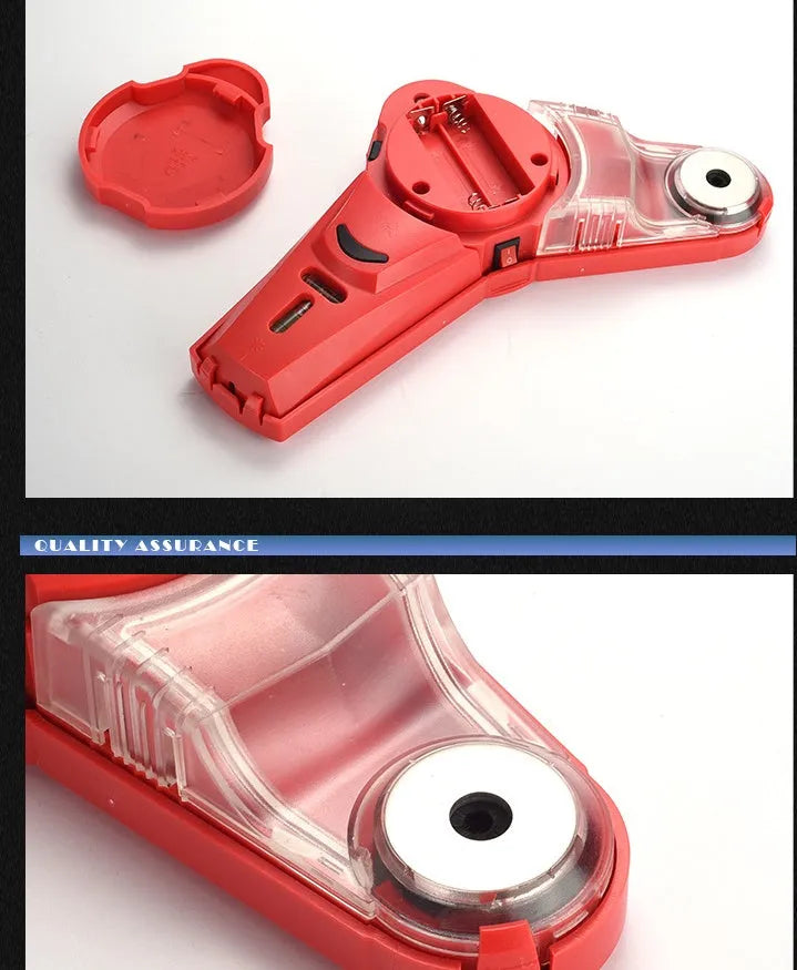 Red portable infrared laser level with punching positioning function for woodworking