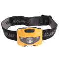 Cateye 2 generation headlight with 3W white and red LEDs in black, waterproof for outdoor use