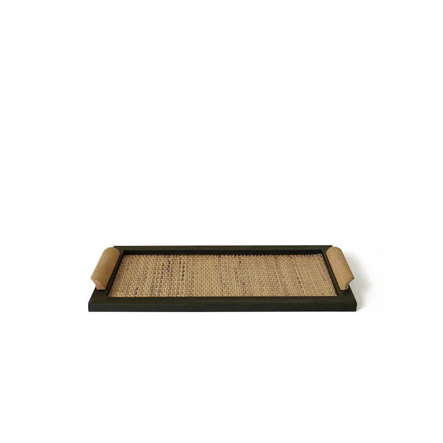 Pine wood compartment dining tray in large and small size options for organised serving