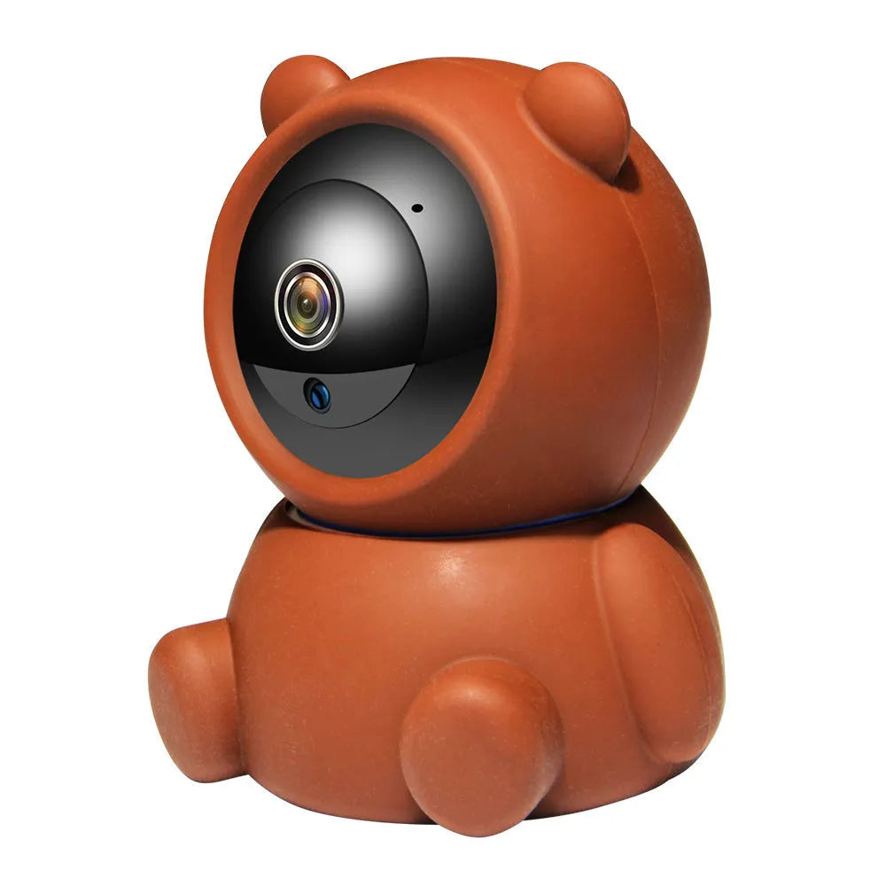 Bear 1080P WiFi indoor security camera with infrared night vision LEDs