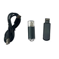 Black JB Tool USB adapter for PlayStation 4 with Ethernet port, shown with data cable.