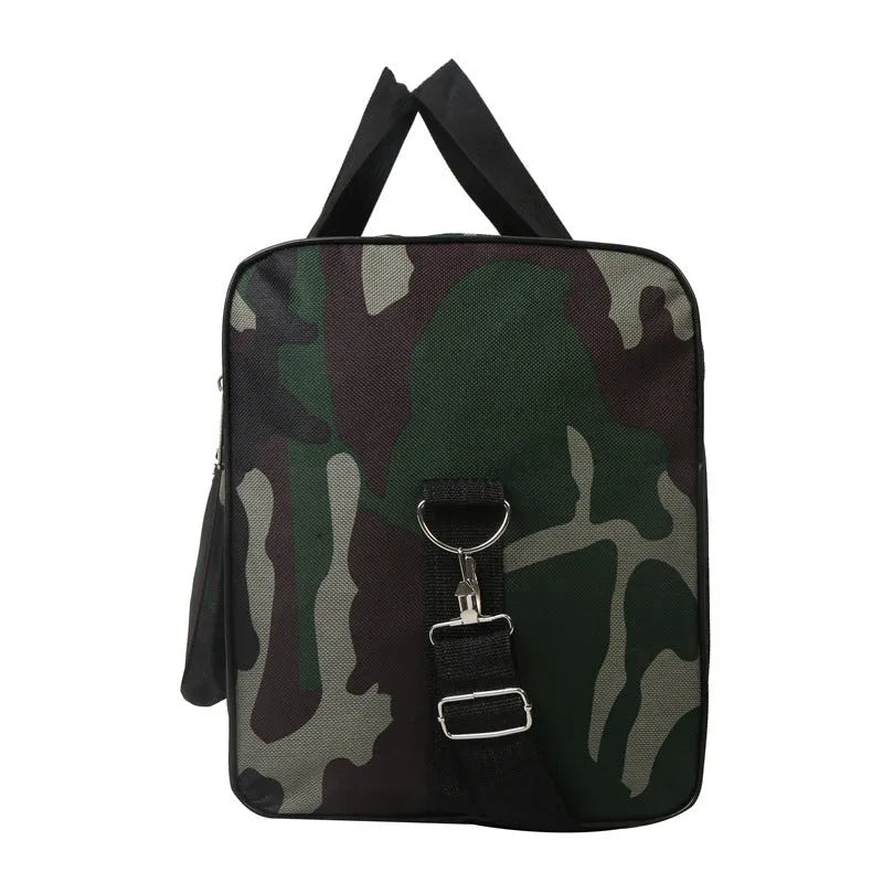 Camouflage pattern waterproof luggage bag with below 20L capacity