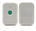 TPMS-19 TPMS activation tool for Ford, compact plastic tool approximately 5cm long, grey casing, single test button