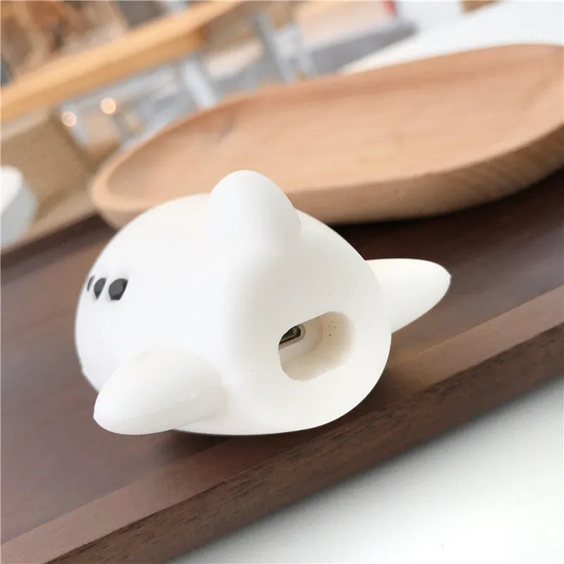 Silicone flip protective case for AirPods with aircraft headset cartoon design and metal hook