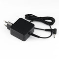 Black 45W laptop power adapter with American standard plug and DC connector