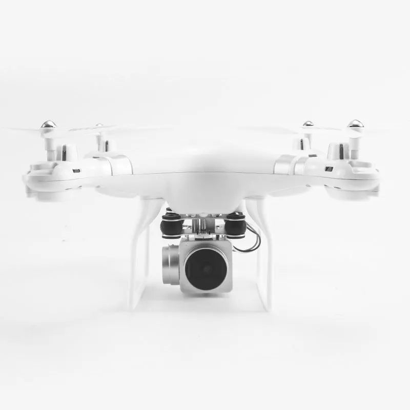 Alloy HD aerial photography drone in black, red, or white colours with remote control handle