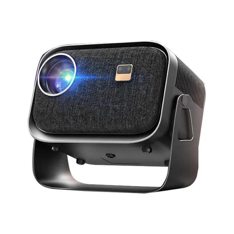 Portable 4K smart home theatre projector unit for Android and smartphone projection with 1080p resolution