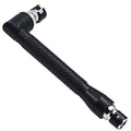 L-shaped double-headed socket wrench handle with set of ten steel drill bits and ten matching socket wrenches.