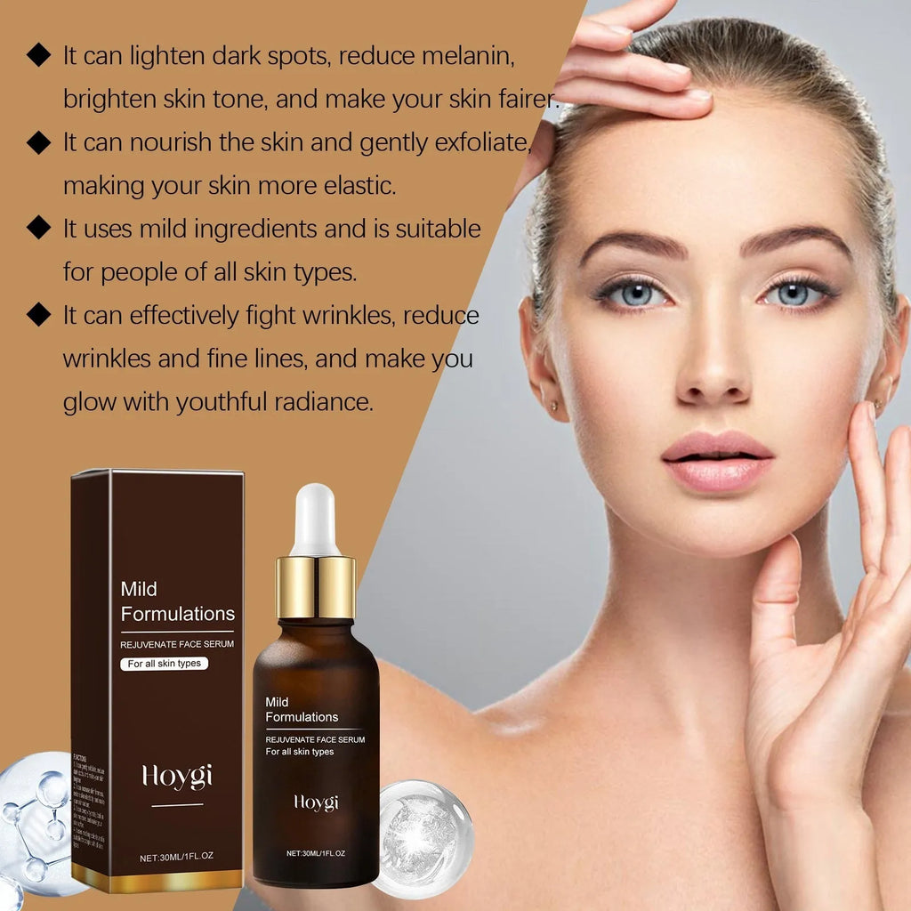 30ml facial skin care essence bottle with hyaluronic acid, collagen and vitamin C
