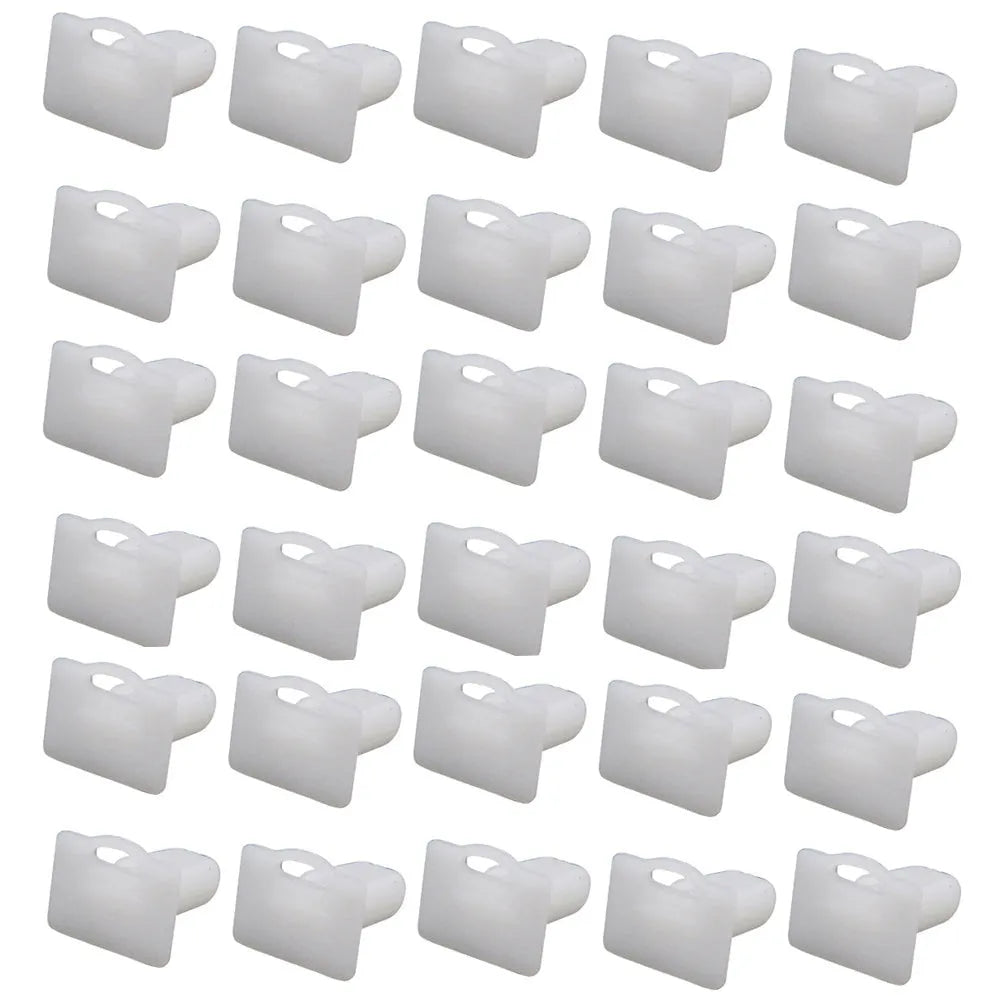 60-piece pack of D318 style PA66 plastic automobile clips and buckles for vehicle trim