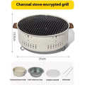 Modern indoor charcoal stove for portable tea cooking and carbon baking