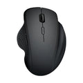 Wireless USB computer mouse with self-charging in black and grey colour options