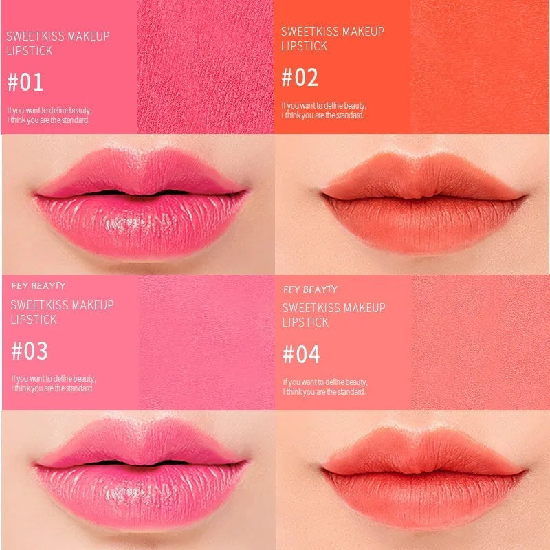 Fey Beauty nude lipstick tube in Cameo Brown shade, 3.8g moisturising non-fading formula.
