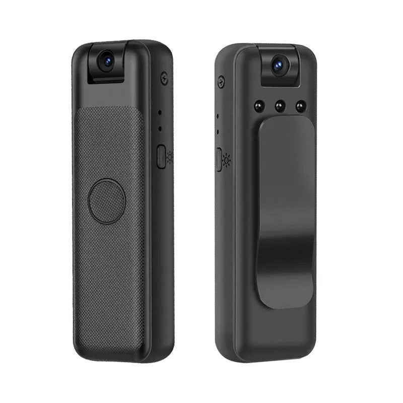 Black WIFI surveillance camera with Type-C connector and 30cm cable for conference security