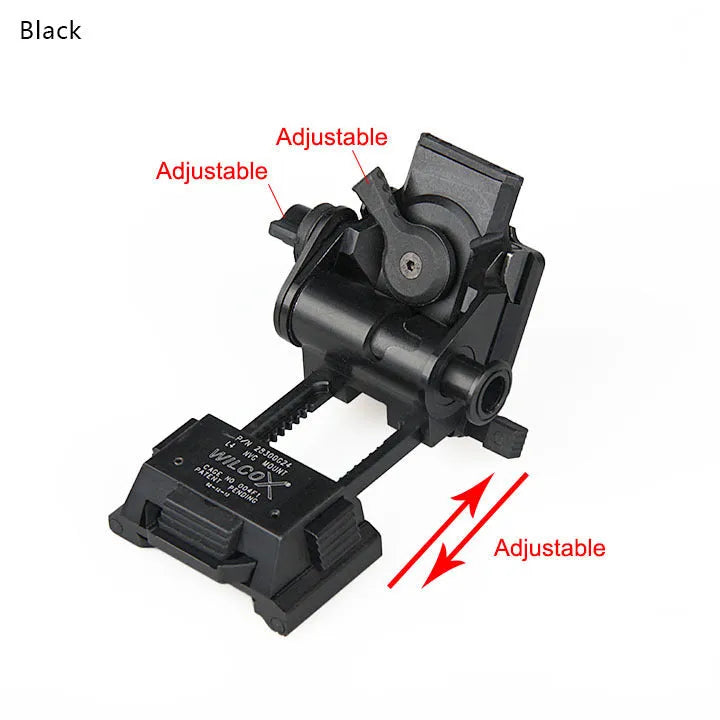 Dark earth L4 G24 night vision fast helmet mount with breakaway base