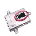 Metal headlight ballast measuring 14 by 11 by 4.5 centimetres for automotive lighting systems