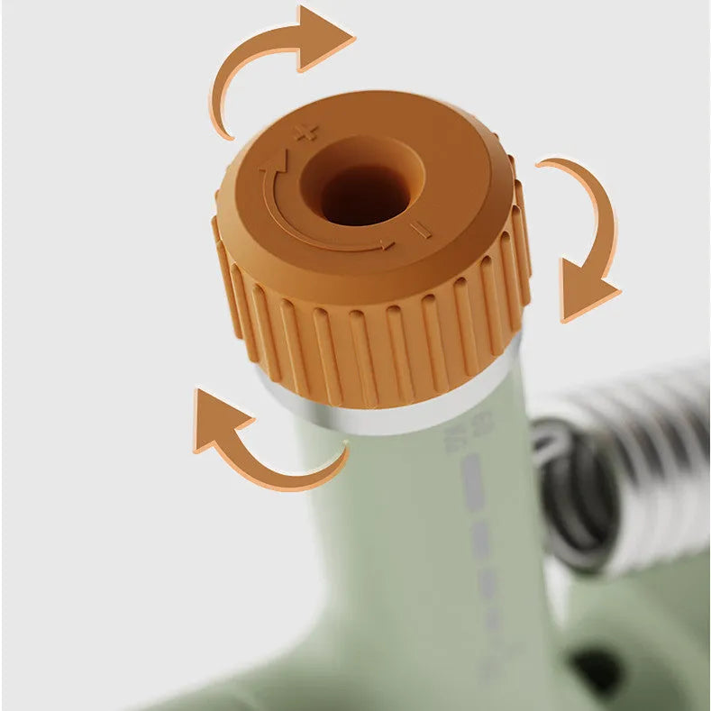 Adjustable spring resistance hand grip strength trainer in ABS plastic