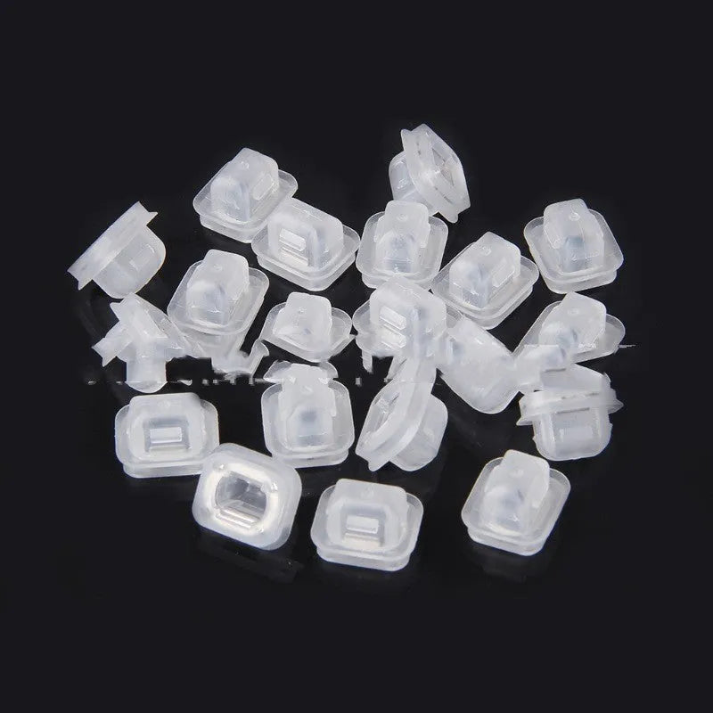 BMW E39 E38 interior plastic clips with metal fasteners, 100 pieces pack