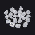 BMW E39 E38 interior plastic clips with metal fasteners, 100 pieces pack