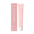 Pink lip balm butter stick with shea butter and vitamin E in lipstick format