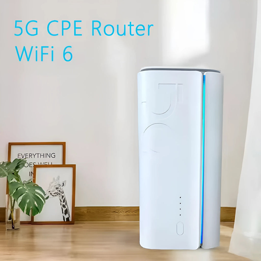 Compact 4G CPE wireless router with dual chip options and 51x30x5mm dimensions