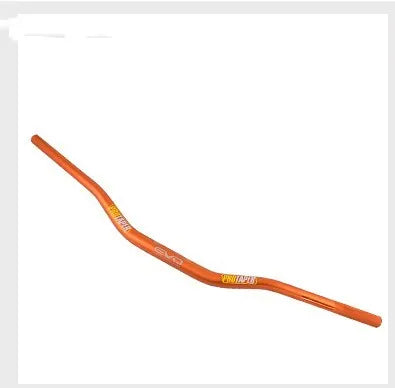 Orange aluminium alloy scrambling motorcycle PRO handlebar with 28mm diameter and 80x10cm measurements