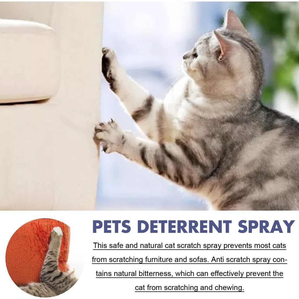 Boxed pet anti-scratch spray 50ml for dogs and cats