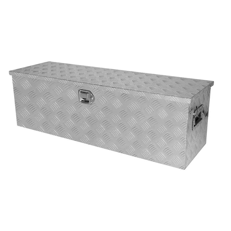 26-inch black aluminium alloy tool case with T-casting box design