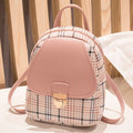 Black one shoulder diagonal PU leather phone bag worn across the body