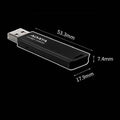 Car mounted USB drive with USB 3.2 Gen 1, plastic case, black colour, 53.3 x 17.9 x 7.4 mm