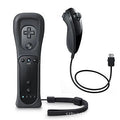 Wii left and right gamepad controllers with rubber sleeve attachment in multiple colour options