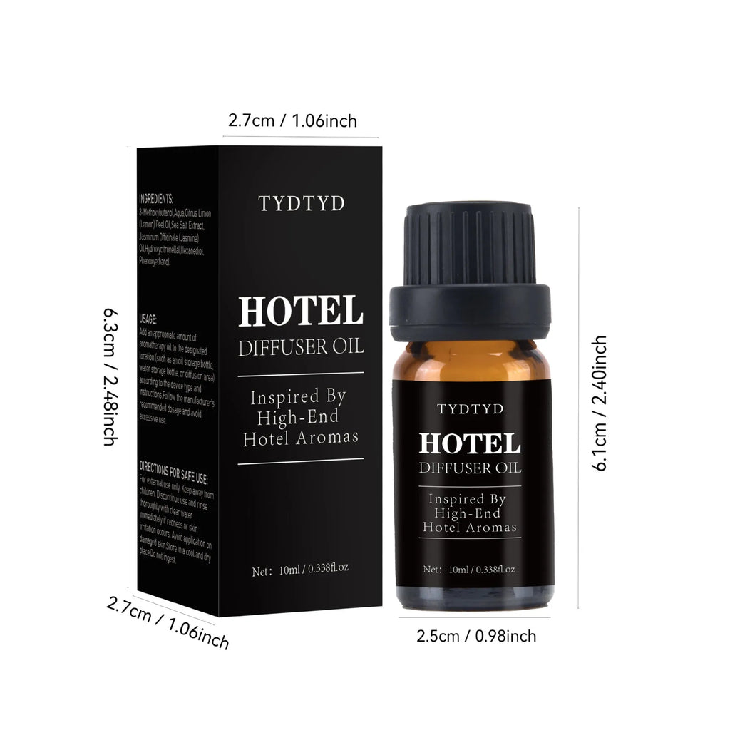 A single 10ml glass bottle of natural plant essential oil with a dropper.