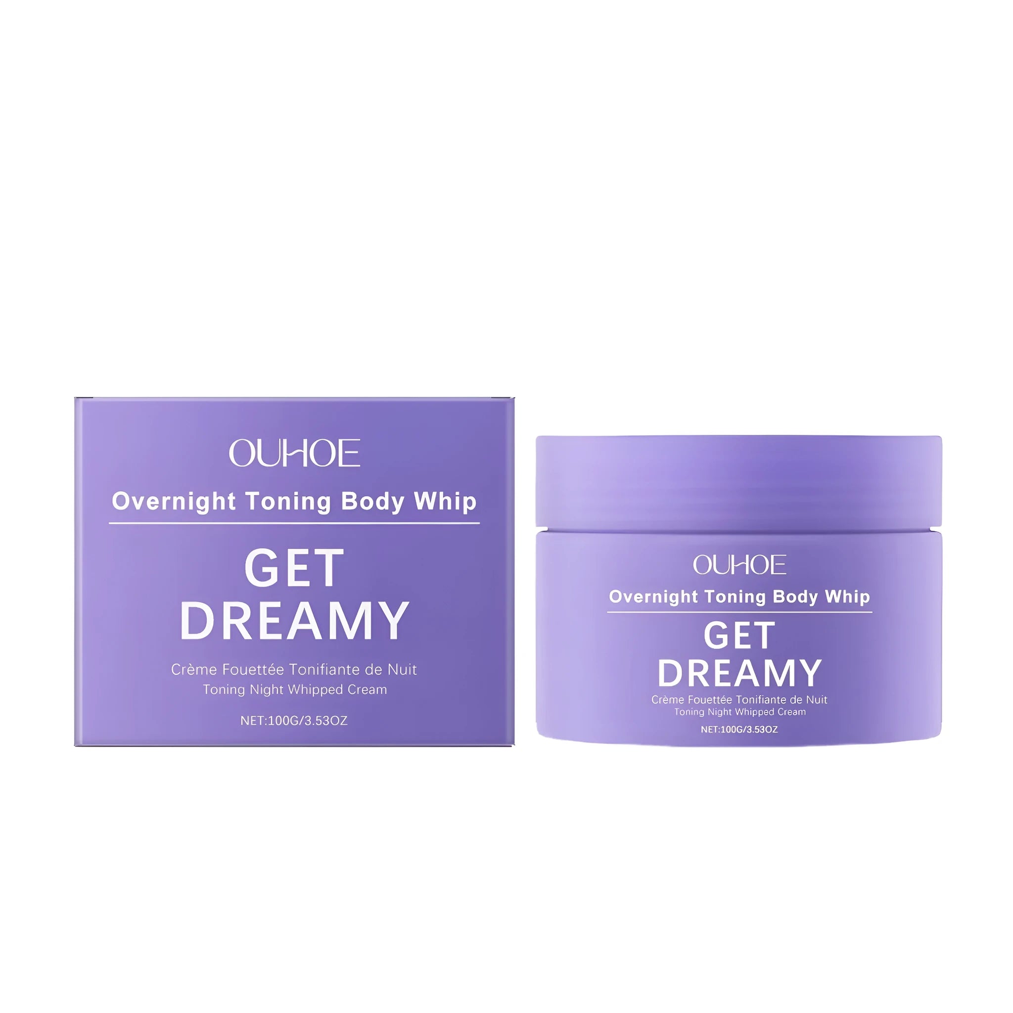 100g jar of body shaping lifting and firming cream with drunken eggplant root extract