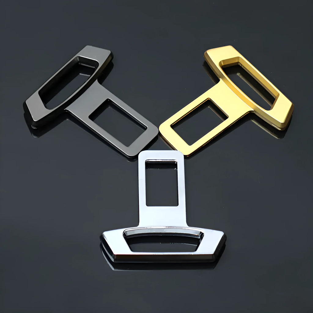 Car silencer insert in matte black, gold and silver metal finishes for automotive sound reduction