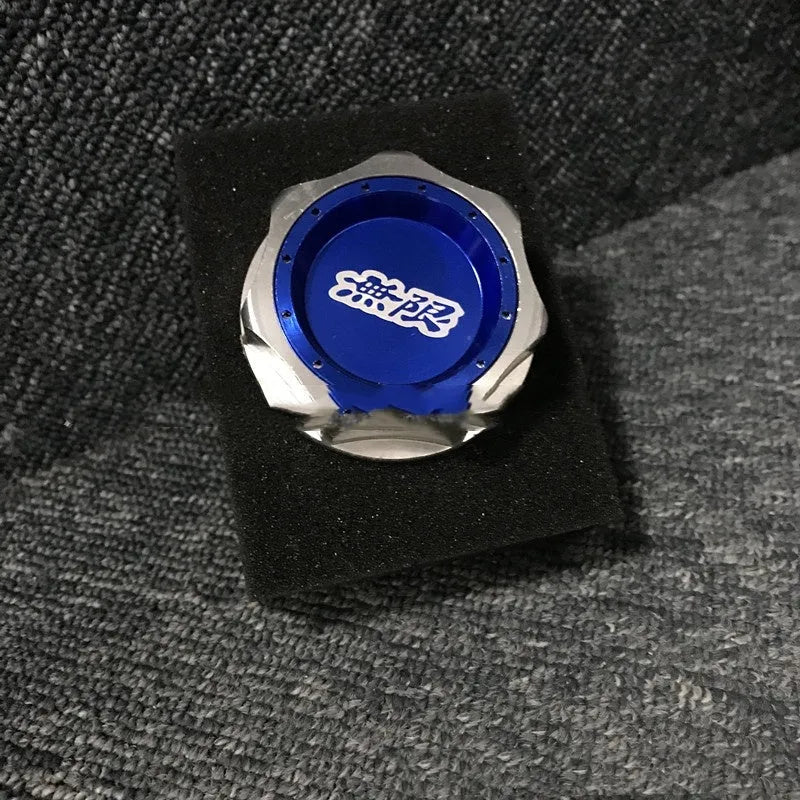 Aluminium alloy oil filler cap for Honda vehicles in six colour options.