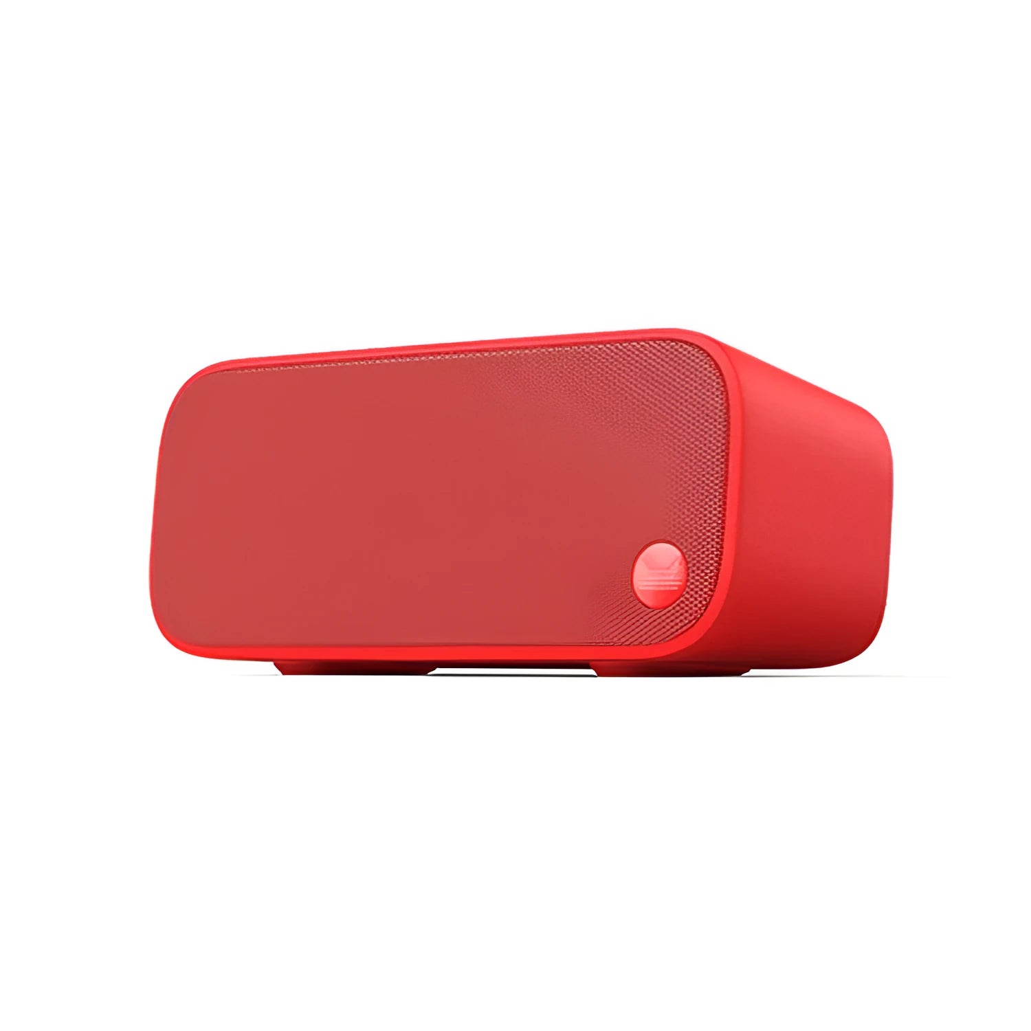 Smart Wi-Fi speaker with AI intelligence in blue, green, red, or white colour options, front-firing bookshelf design