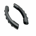 Carbon fibre black steering wheel anti-skid sleeve for 38cm diameter wheels