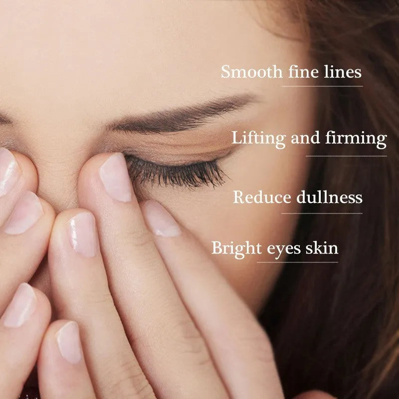 Anti dark circle peptide eye cream in 20g container for under-eye treatment