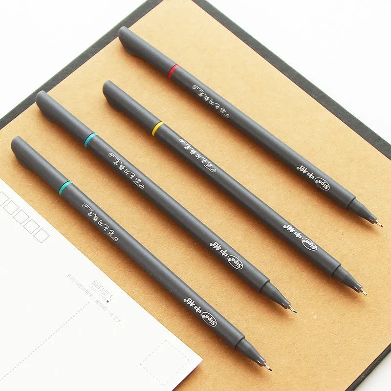Hook line pen set with 0.38mm stroke for architectural drafting and technical drawing