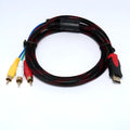 HDMI to AV15 conversion cable with 1.5 metre length and alloy connectors for device connectivity