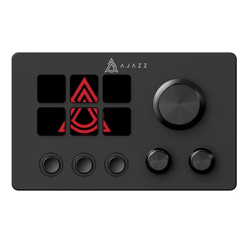 Compact wired gaming keyboard ABS black finish 130x80x60mm type-C connection