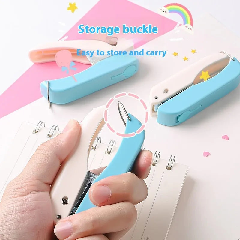 Manual craft punching machine with love, star, and two round hole designs for paper.