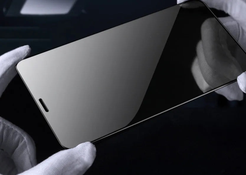 Samsung full coverage anti-seeking tempered glass screen protector for S10, S9, S8, Note9, Note8 front film Surface colour