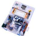 RFID upgraded Arduino starter kit with stepper motor, breadboard, and 33 modules for UNO R3