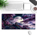 400mm by 900mm gaming mouse pad with precision lock edge and non-slip rubber base