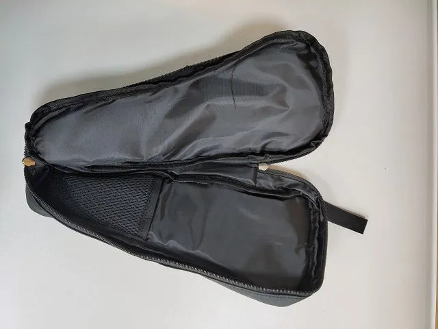Black cloth portable storage bag for mobile phone stabiliser and accessories
